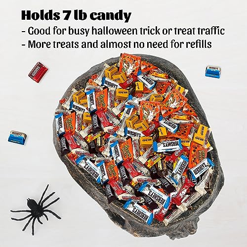 Halloween Skull Candy Bowl
