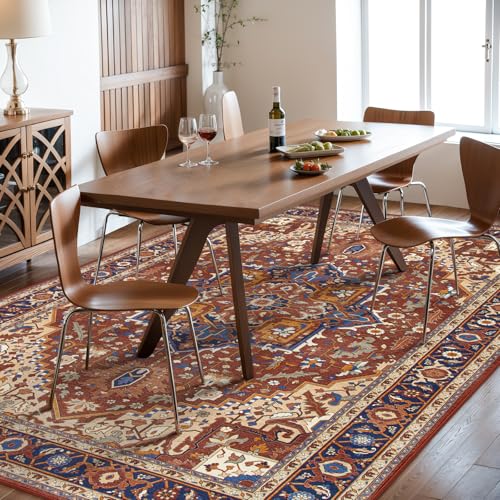 Ultra Thin Washable 8x10 Area Rugs for Living Room