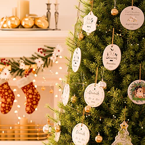 Personalized Christmas Ornaments 4 Pack