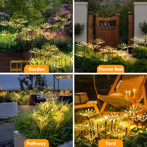 Solar Garden Lights Outdoor (6 Count)