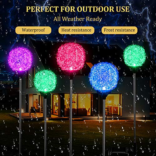 Solar Garden Lights Outdoor (2 Count)
