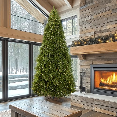 12ft Pre Lit Dunhill Fir Artificial Christmas Tree