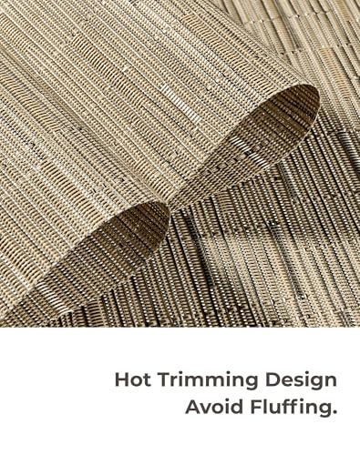 Light Brown Placemats Set of 24 (24 Count)