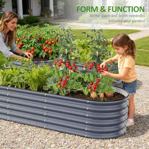 Galvanized Raised Garden Bed