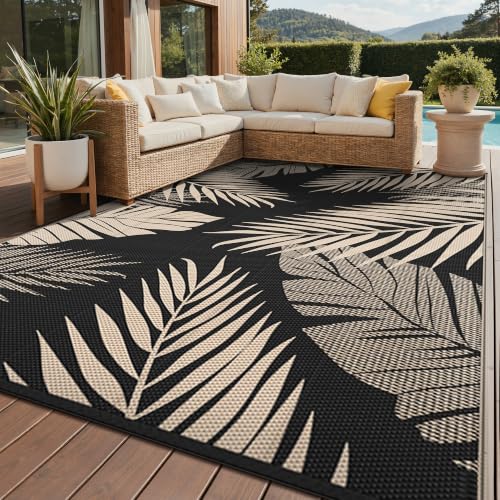 Outdoor Rug Waterproof Plastic Rugs for Patio
