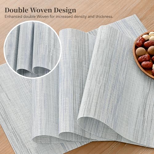 LightSteel Blue Placemats Set of 6 (6 Count)