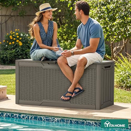 80 Gallon Resin Deck Box