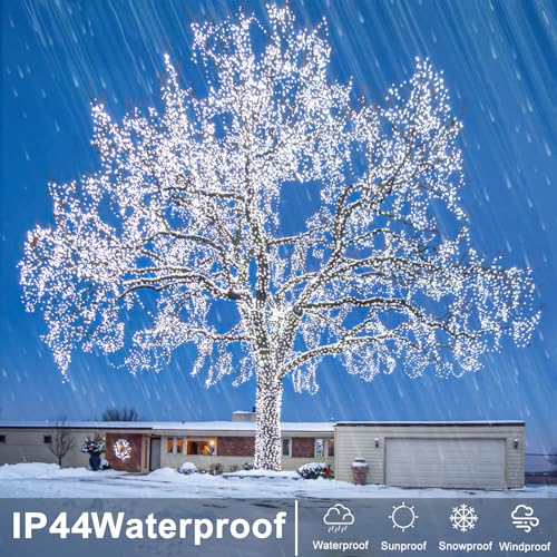 131FT 400 LED Christmas Lights Outdoor