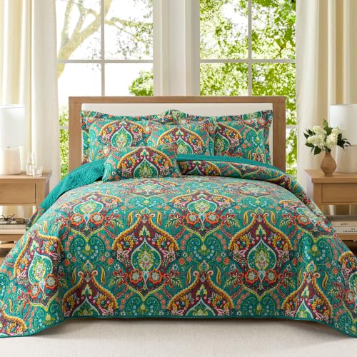 100% Cotton Face King Quilt Bedding Set