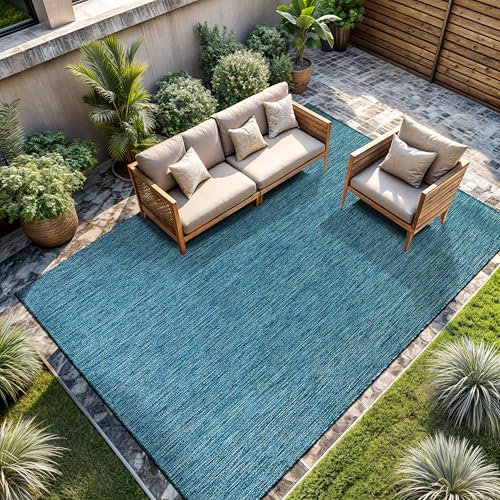 Outdoor Rug 5x7 Modern Area Rugs for Indoor and Outdoor Patios and Porches
