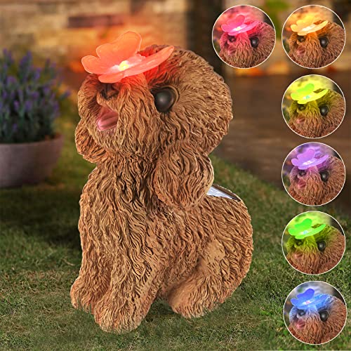 Dog Statues Outdoor Decor