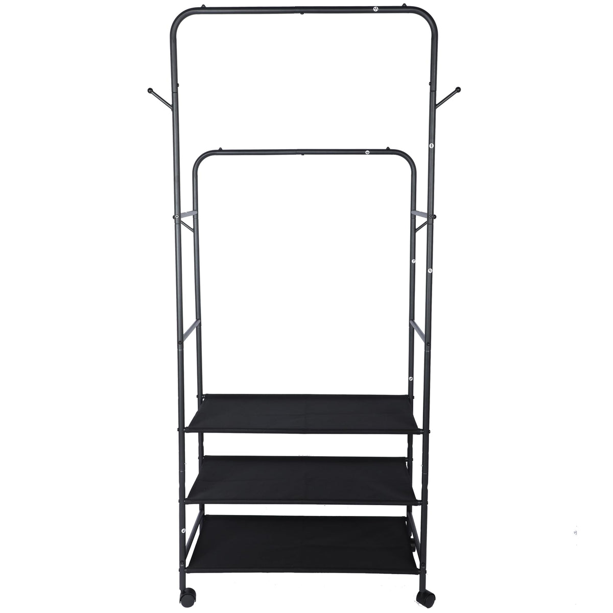 Double Rod Clothes Rack