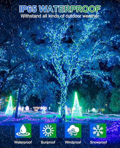 80FT 240 LED Christmas Lights Outdoor