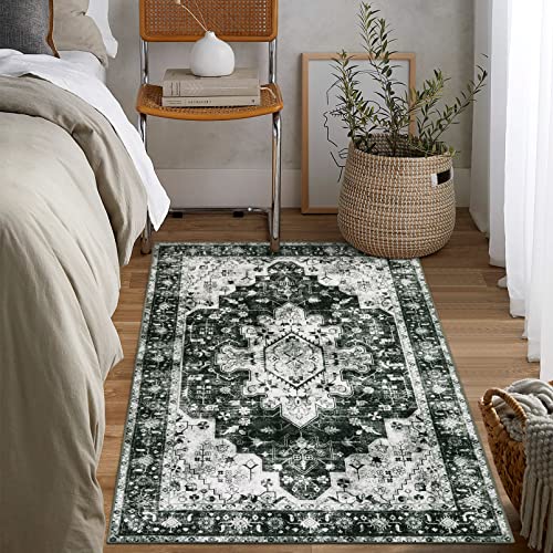 Ultra Thin Washable Vintage Area Rug