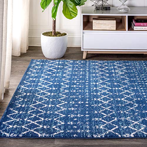 Boho Vintage Diamond Blue