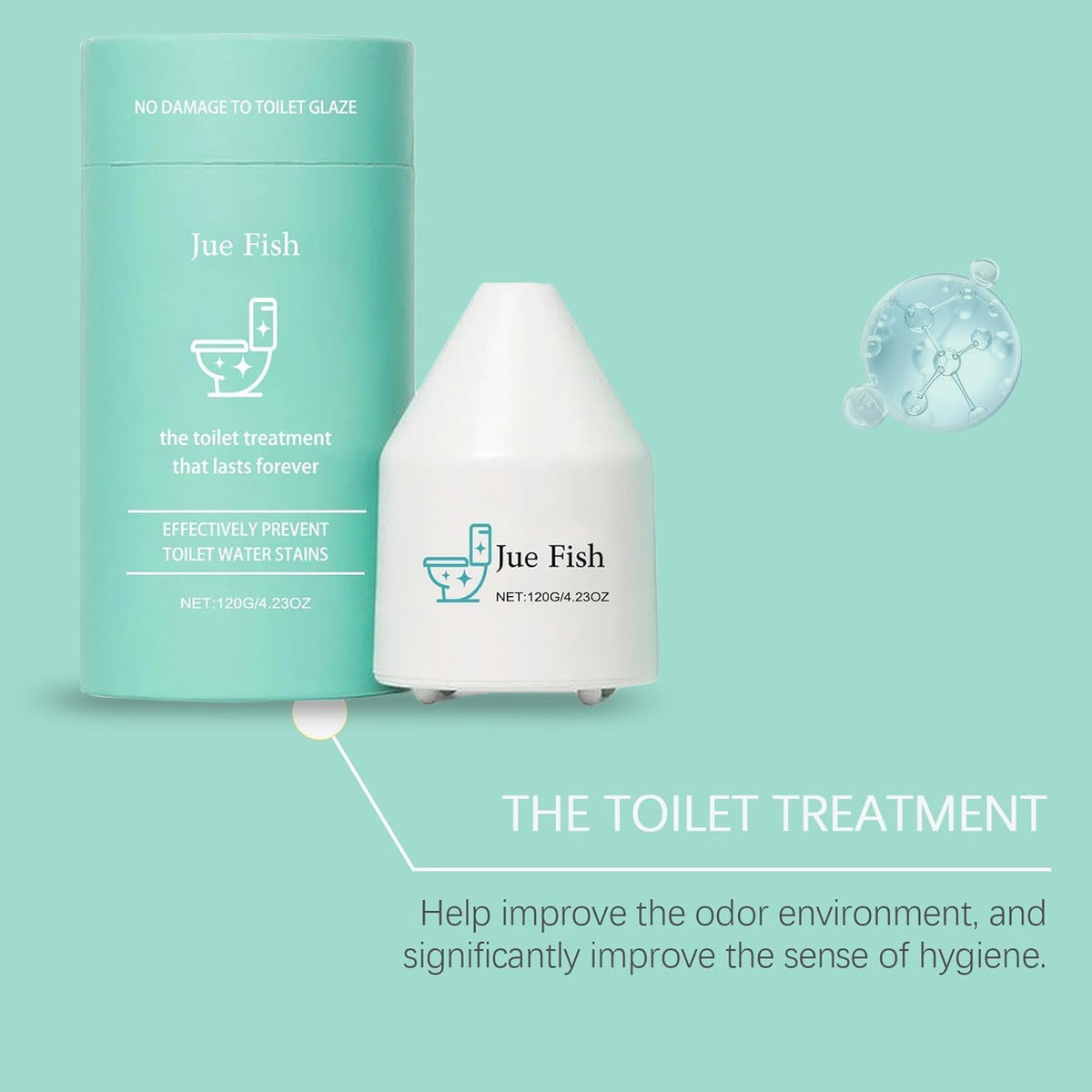 Krazy Toilet Bowl Cleaner, Crazy Klean Toilet Cleaner, Automatic Refreshes Toilets, Long-Lasting Cleane Fresh Scent, No Scrubbing Required (2) - HavenBliss Decor