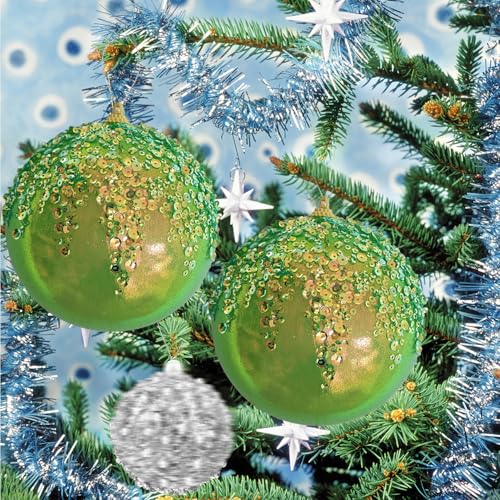 3Pcs Christmas Balls Ornaments (3 Count)