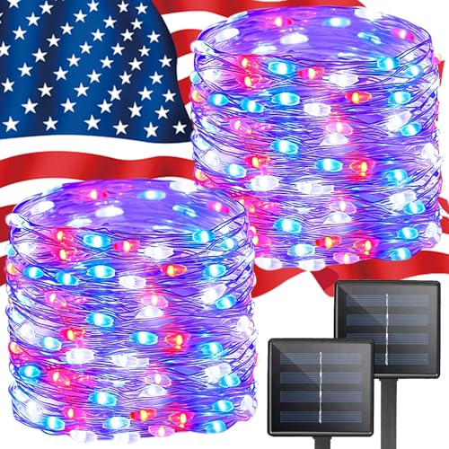 Solar String Lights Outdoor (2 Count)