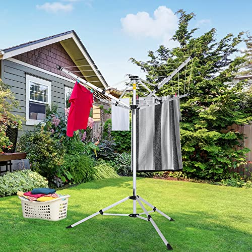 Drying Natural Clothes Airer Outdoor Portable 4