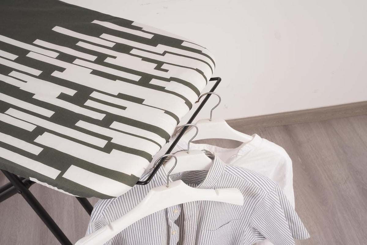 Extra Large Ironing Board with Large Hang Rail in 53" L x 20" W - HavenBliss Decor