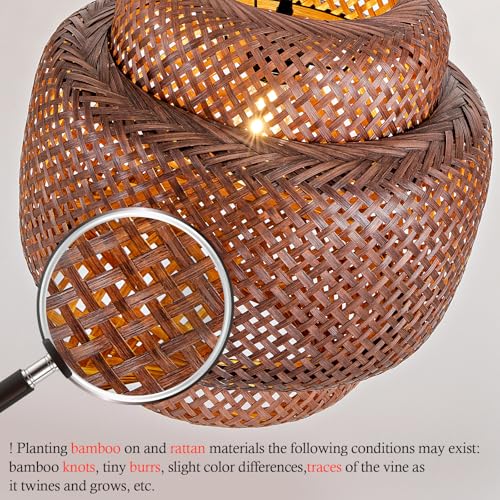 TeruTeru Ji Kaikang Bamboo Pendant Light