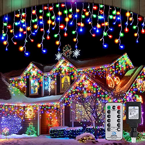 Christmas Icicle Lights Outdoor