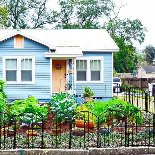 Decorative Garden Fence 17in x10ft (10 Sq Ft)