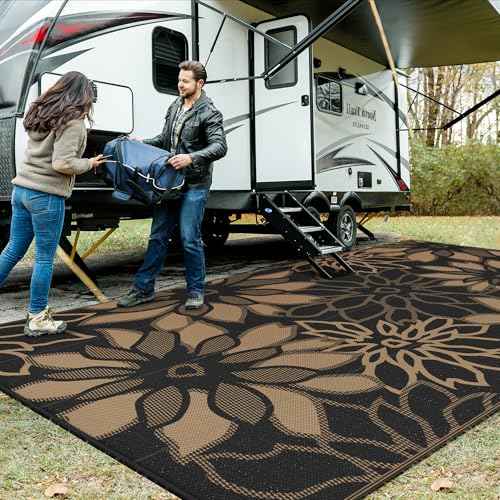 Outdoor Rug Waterproof for Patio Decor (200 Sq Ft)