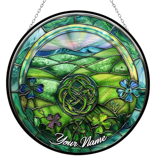 Ireland Stained Glass Sun Catcher
