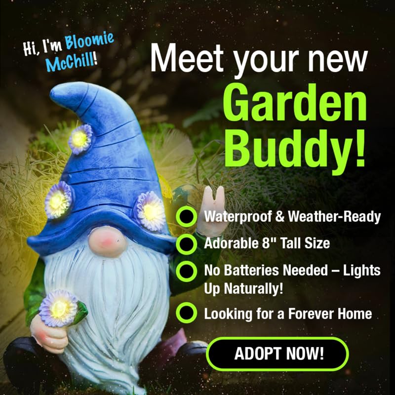 Blue Peace Yard Gnomes
