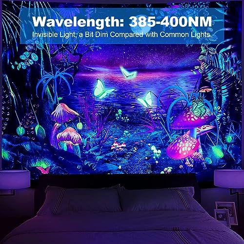 Black Light 30W LED Blacklight Flood Light Outdoor for Glow Party