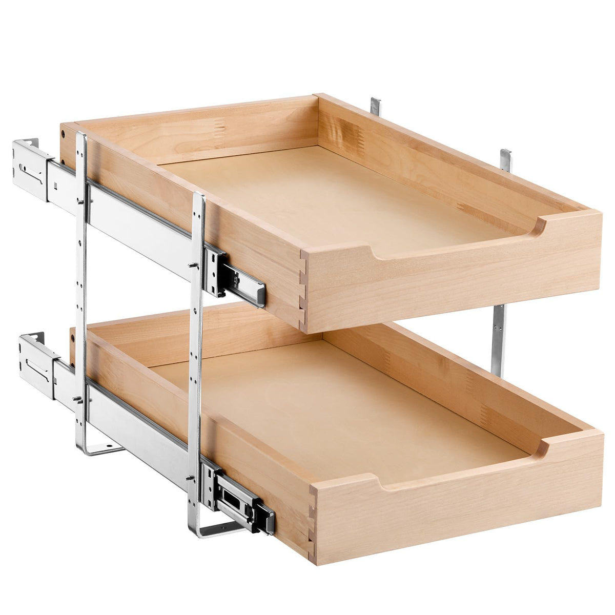 2 Tier Pull Out Cabinet Organizer