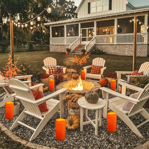 8" x 4" Large Outdoor Flameless Candles