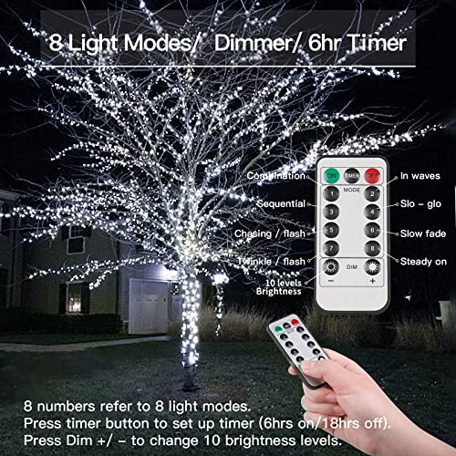 33ft 100 LED Outdoor String Lights