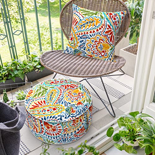 Inflatable Ottoman Stool D21 xH9 for Outdoor
