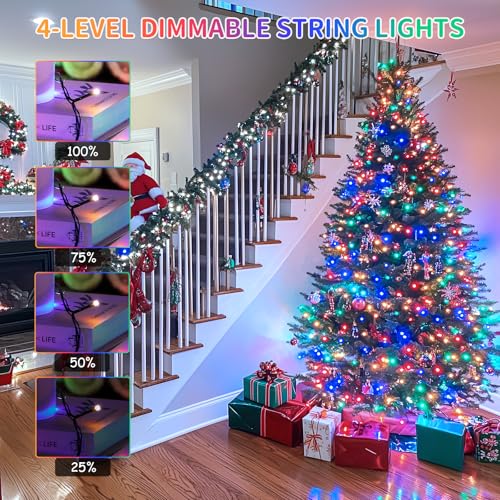 Color Changing Christmas Lights (66 Foot)