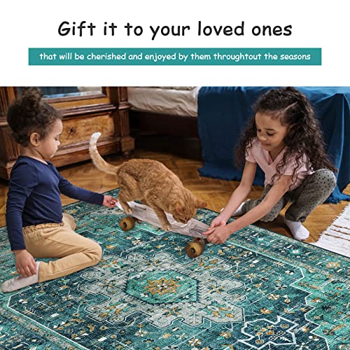 Ultra Thin Vintage Area Rug