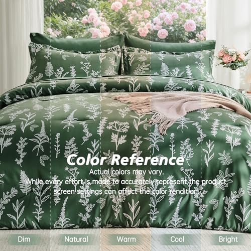 Dark Green Full Comforter Set