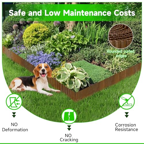 Corrugated Garden Edging