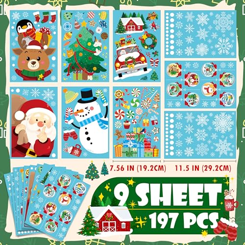 Christmas Window Clings