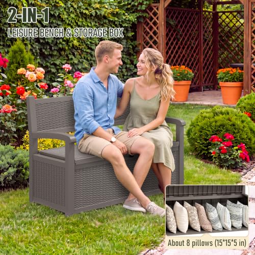 80 Gallon Outdoor Storage Bench