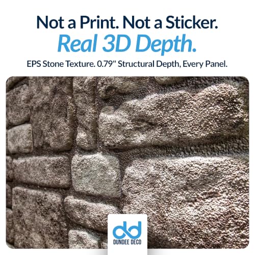 3D Wall Panels Faux Brick (10 Count)