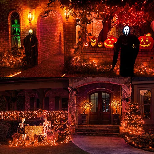 Orange Halloween Lights