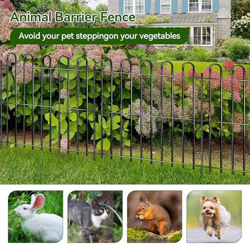 25 Panels Decorative Garden Fence (50 Foot)