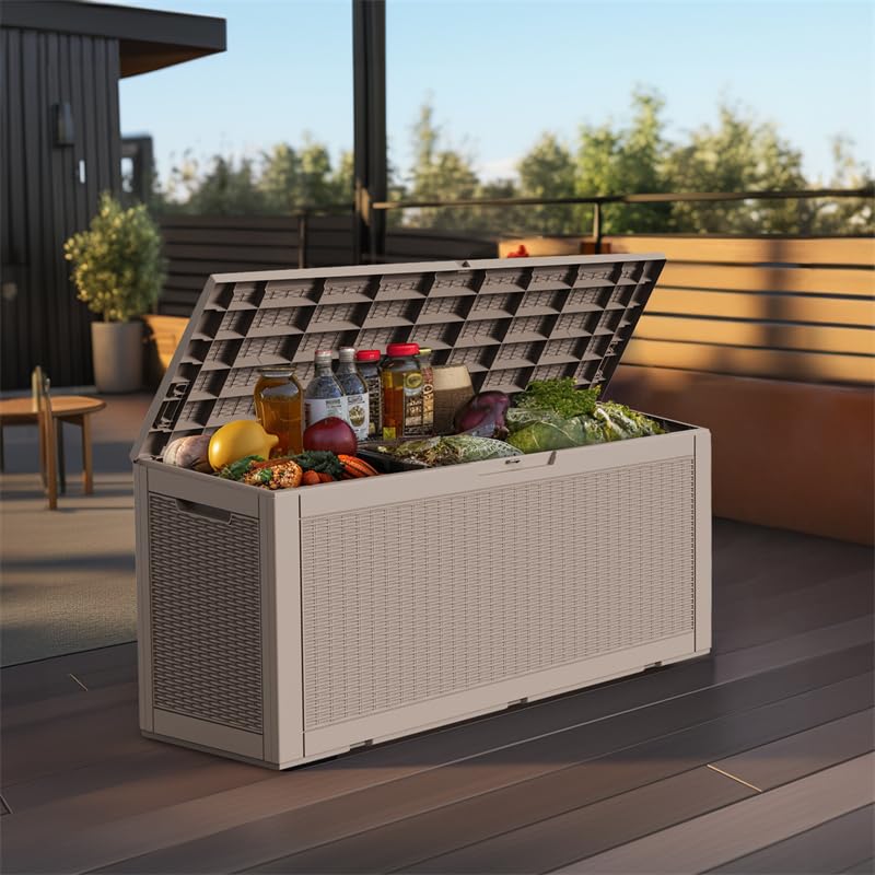 120 Gallon Outdoor Deck Box