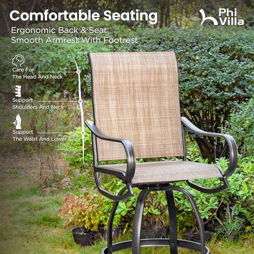 Outdoor Bar Dining Set 7 Piece (7 Count)