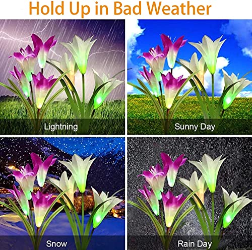 Solar Lights Outdoor Waterproof (4 Count)