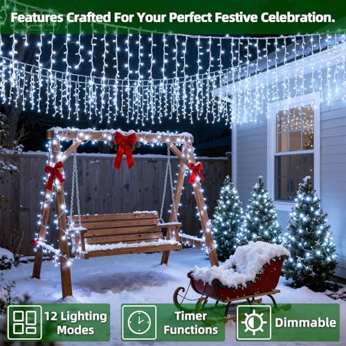 1332 LED 132FT Christmas Lights (132 Foot)