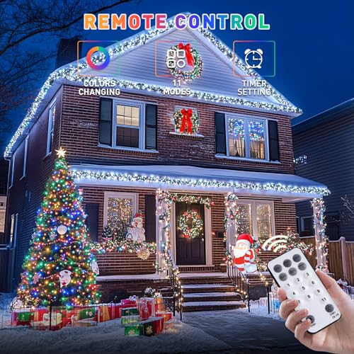 Color Changing Christmas Lights (66 Foot)