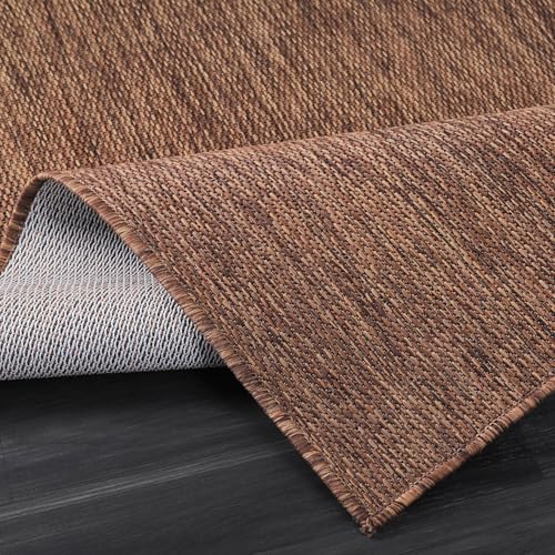 Washable Indoor Outdoor Rug 9x12 Weather Resistant Area Rugs Modern Solid for Porch Deck Balcony Backyard Patio Outside Carpet